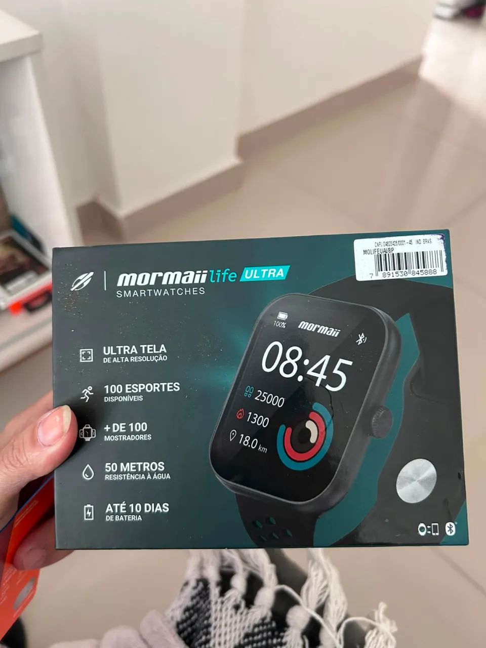 Smartwatch mormaii life ultra