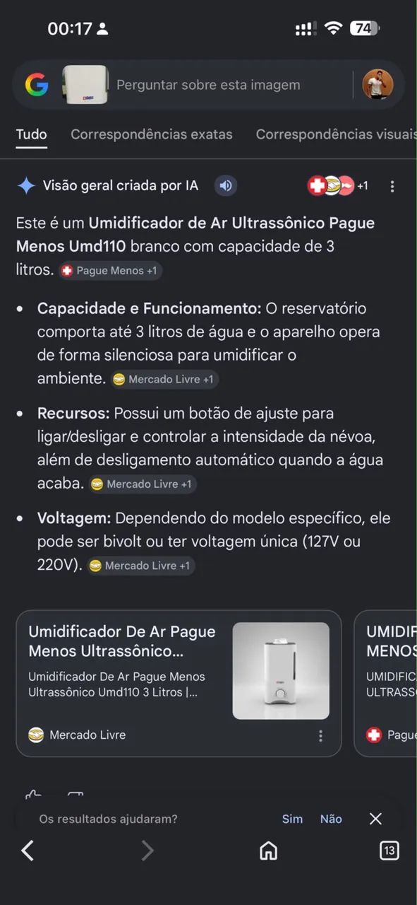 Umidificador de ar  - Foto 4