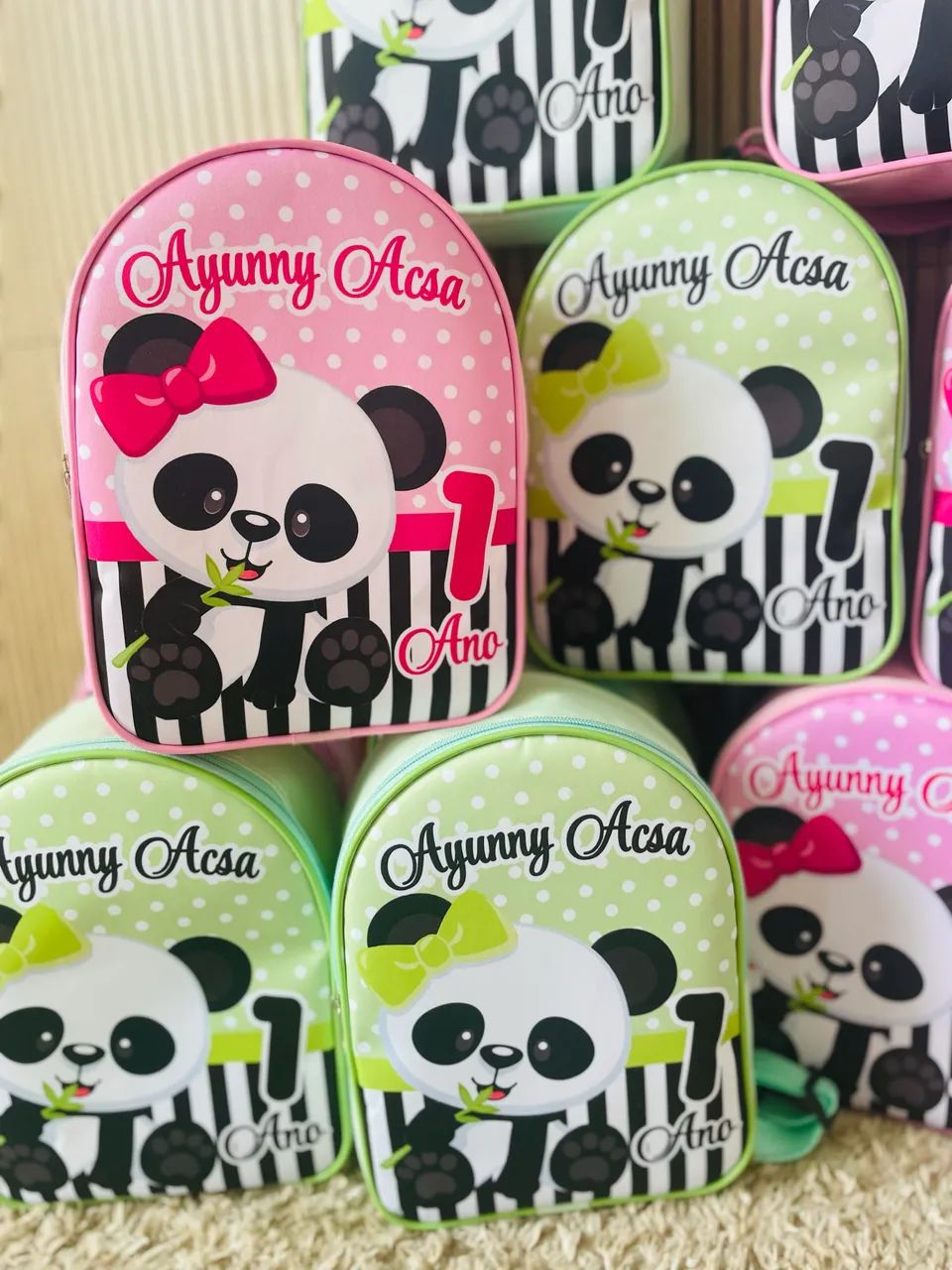 Mochilinha personalizada para aniversário infantil  - Foto 5
