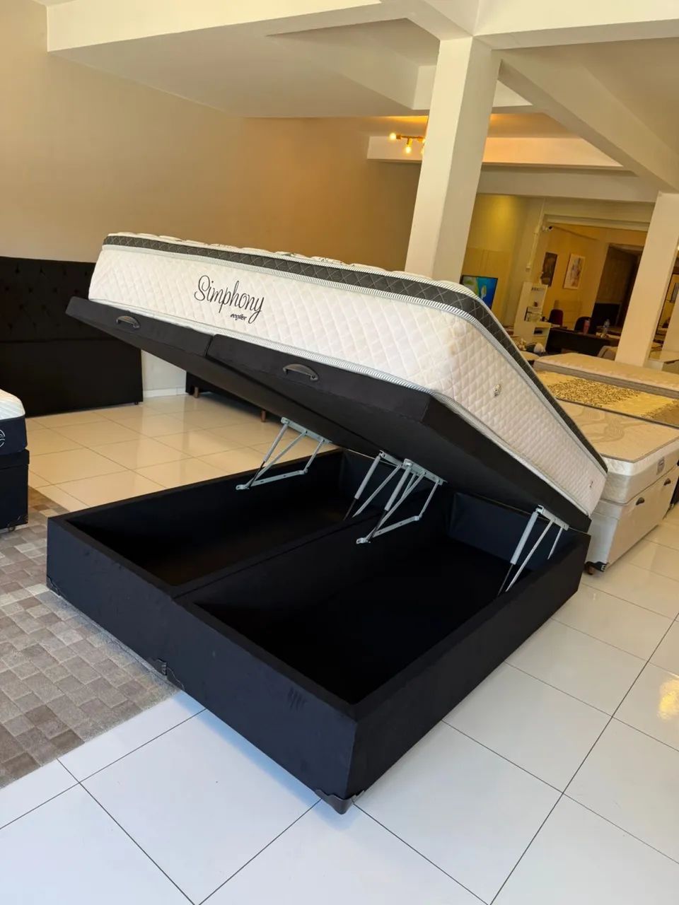 Colchão Queen ECOFLEX com base BAU - Entrego! 