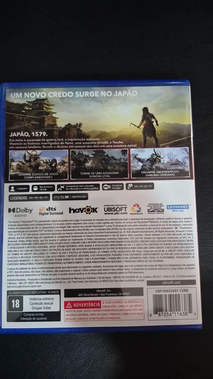 Assassin's Creed Shadows PS5 - Foto 4