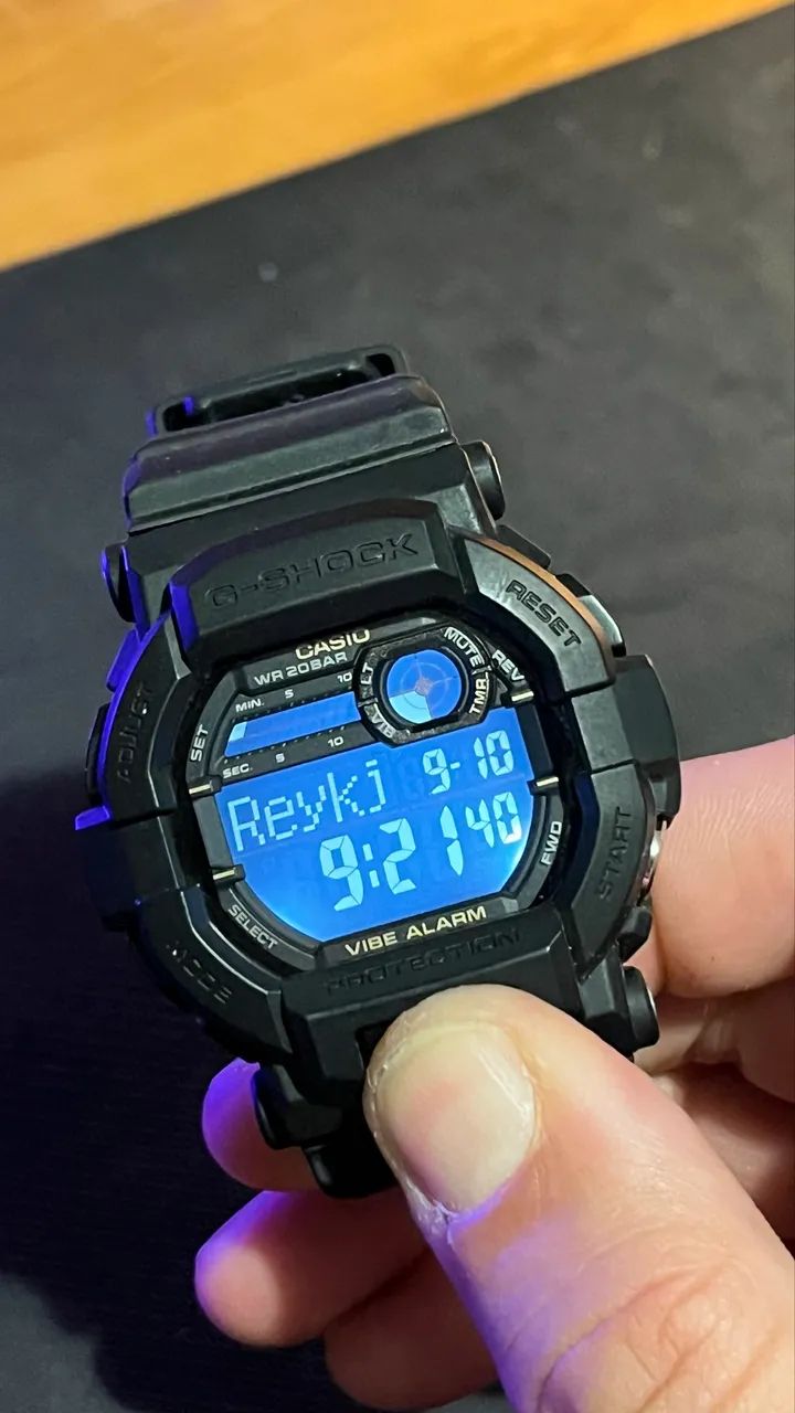Casio G-Shock GD-350GB-1 Preto - Foto 2