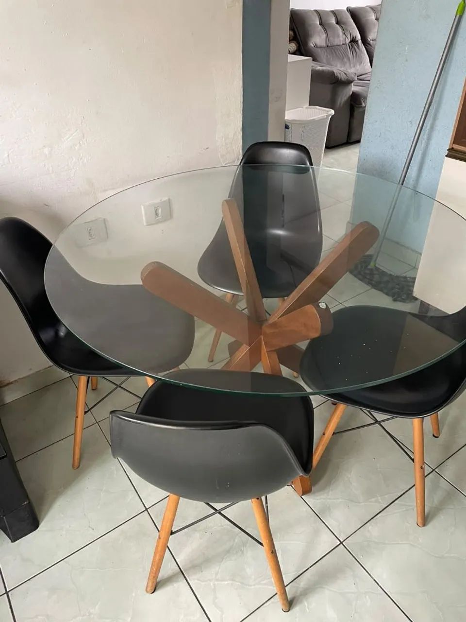 Mesa de vidro  - Foto 2