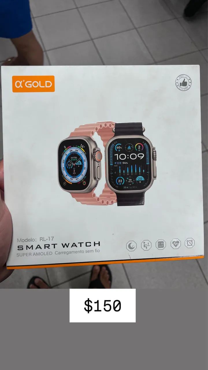 ?Smartwatch RL-17 GOLD 