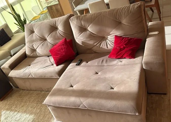 Sofá Retrátil 2,80mts muito confortável - Foto 2