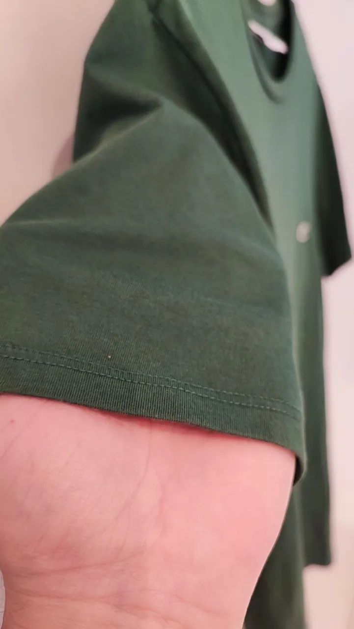 Camiseta Lacoste Pima Verde P - Foto 3