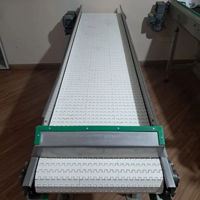 ESTEIRA DE INOX 3M X 0,6M