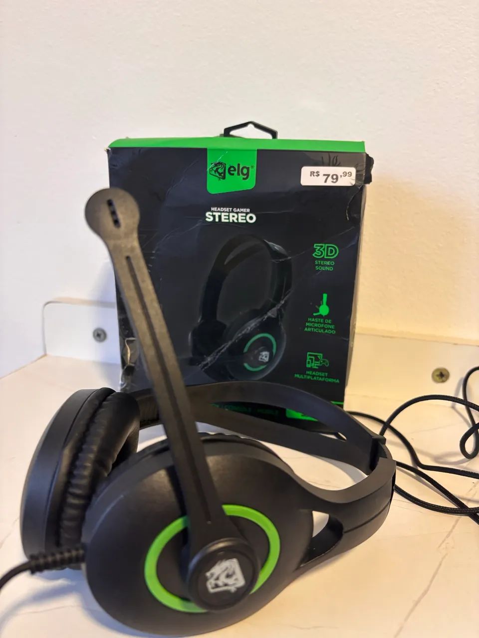 headset Novo com nota fiscal  - Foto 2