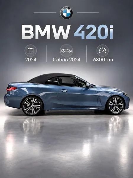 BMW 420I 420i Cabriolet M Sport 2.0 TB 16V 2p. 2024