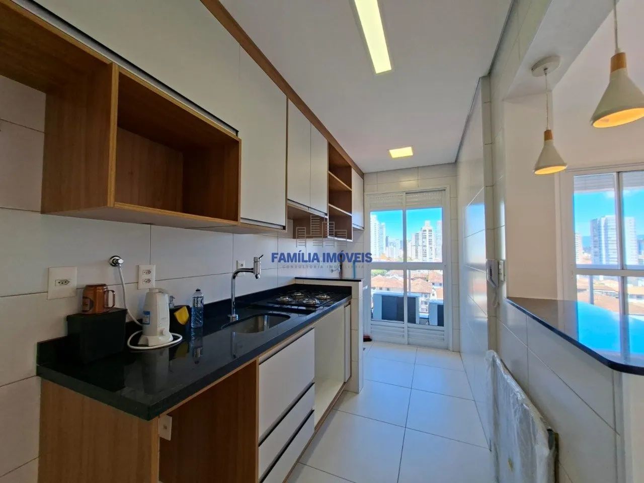 Apartamento para alugar 1 suite lazer completo Embaré Santos SP - Foto 12