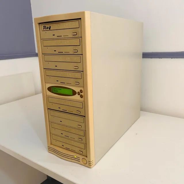 Gravador Duplicador de CD DVD torre