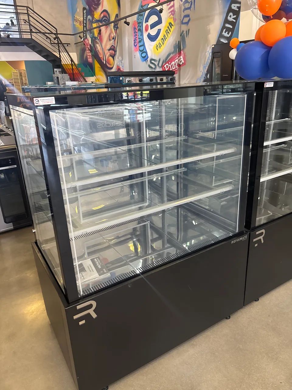Vitrine refrigerada 1 m 