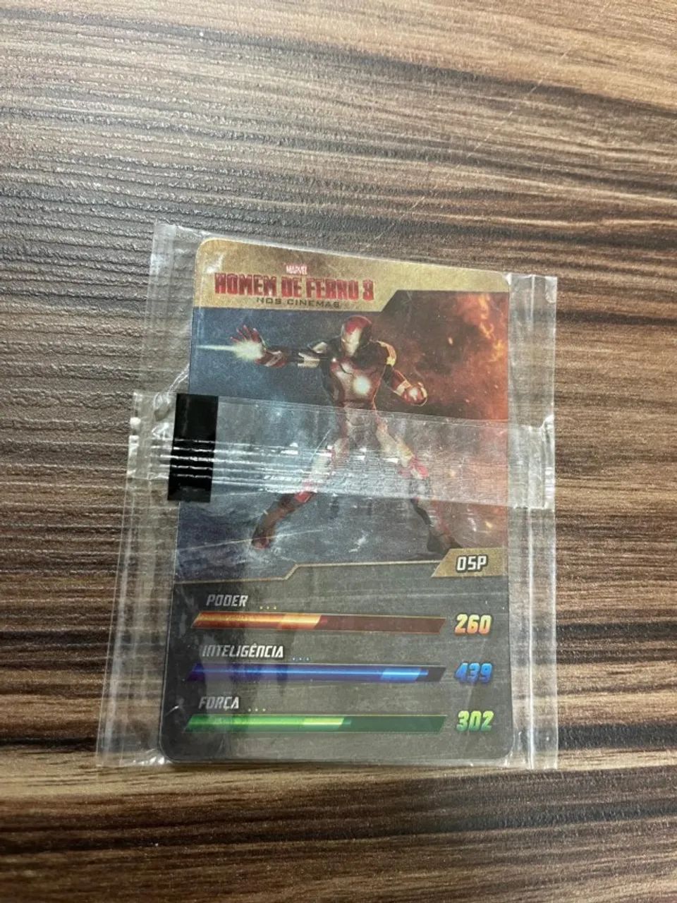 Card elma chips iron man 3 lacrado