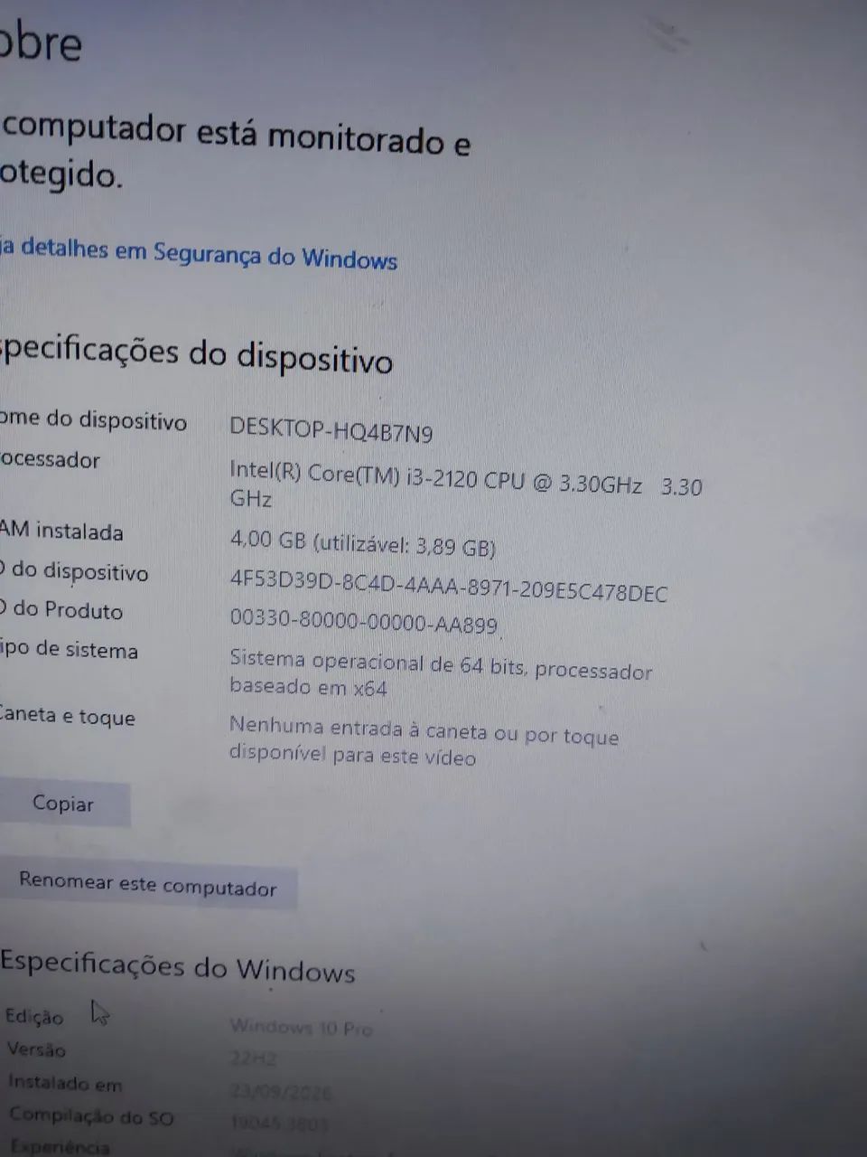 Placa 1155 core i3 4 de ram 
