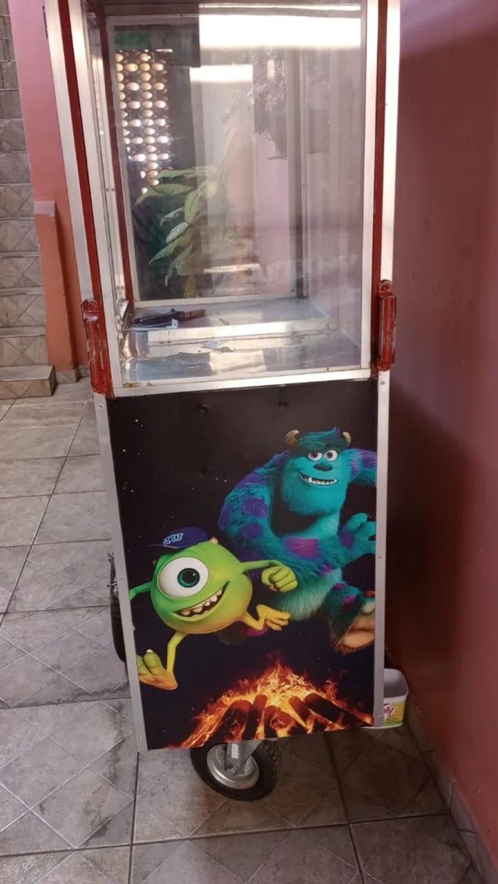 Vendo carrinho de pipoca 