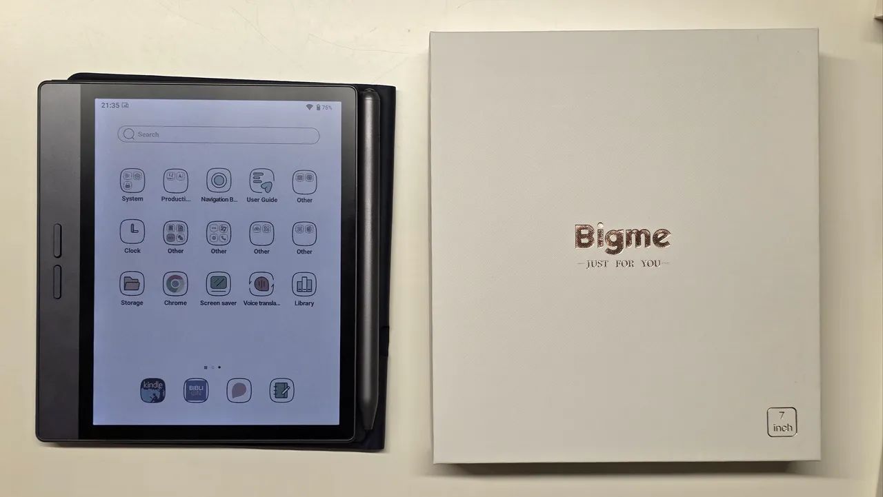 Tablet leitura Bigme B7 (e-ink + Android)  - Foto 5
