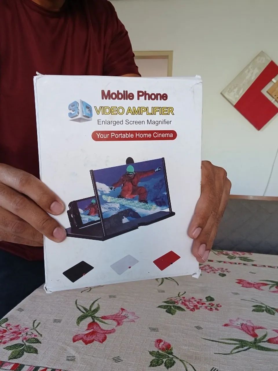 Amplificador de Tela para Celular Pequeno - Foto 4