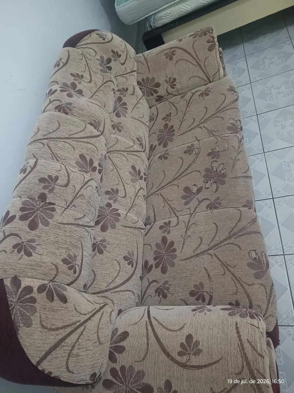 Sofá 3 lugares 250,00 - Foto 2