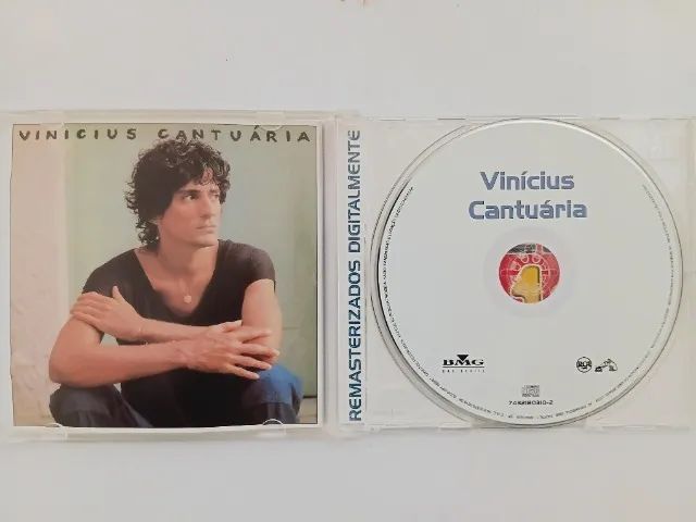 CD - Vinícius Cantuária "2 LPs em 1 CD" Usado - Foto 3