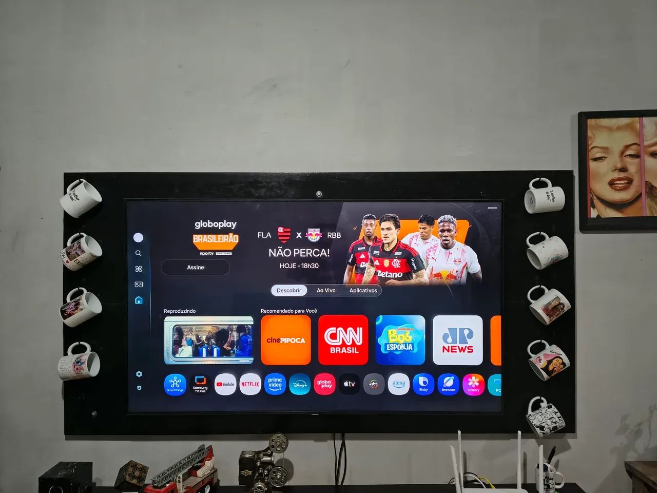 Tv smart Samsung 4k 55 polegadas 