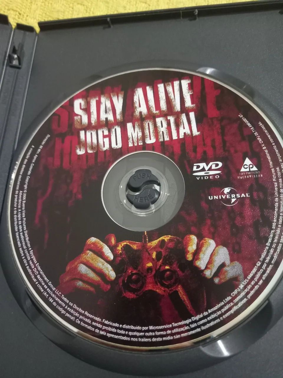 Dvd Stay Alive jogo mortal - Foto 3