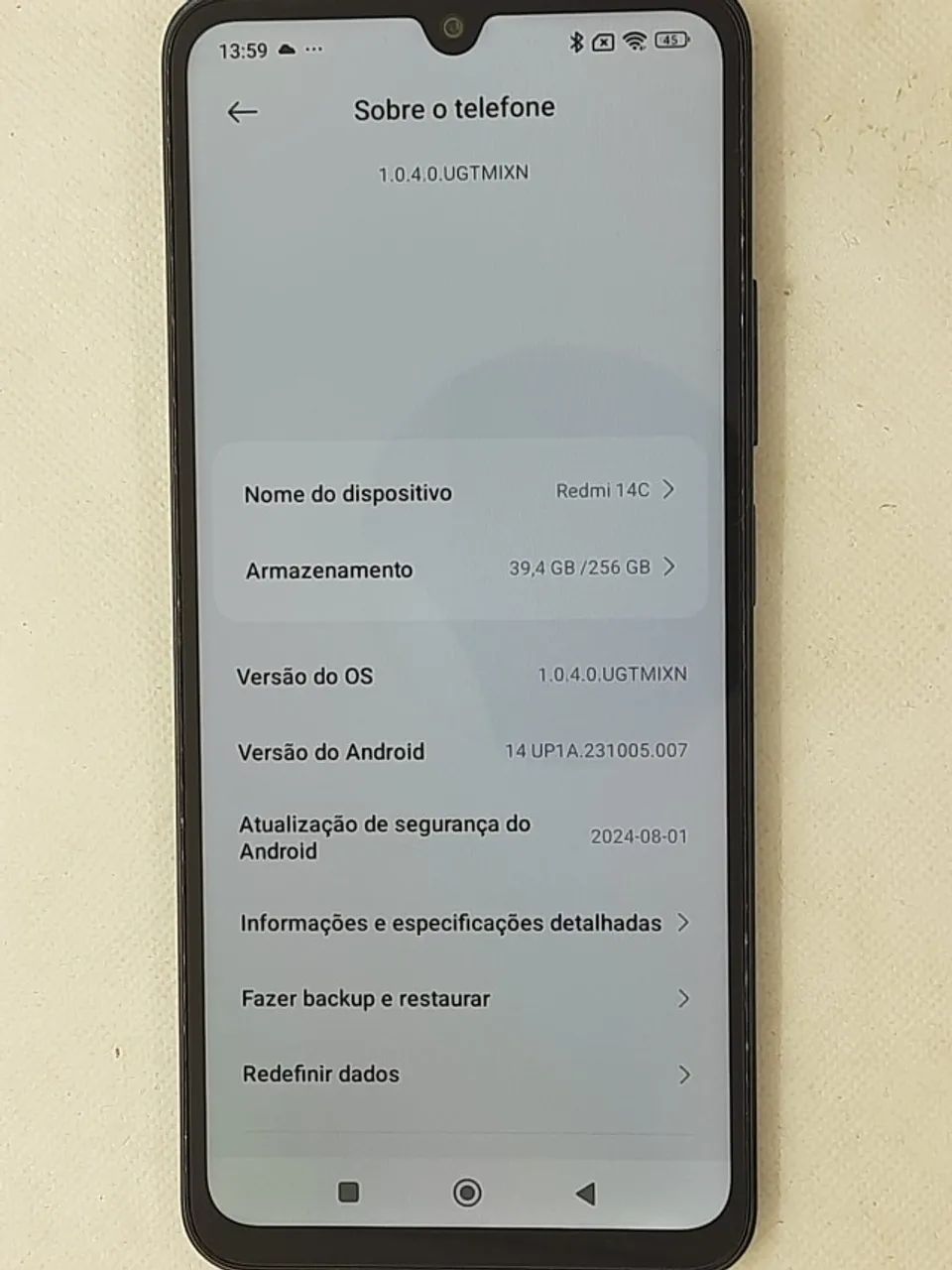 Redmi 14C 256GB / 8GB RAM - Impecável, Estado de Zero! - Foto 4