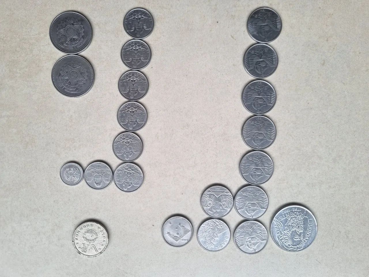 Moedas antigas para colecionadores