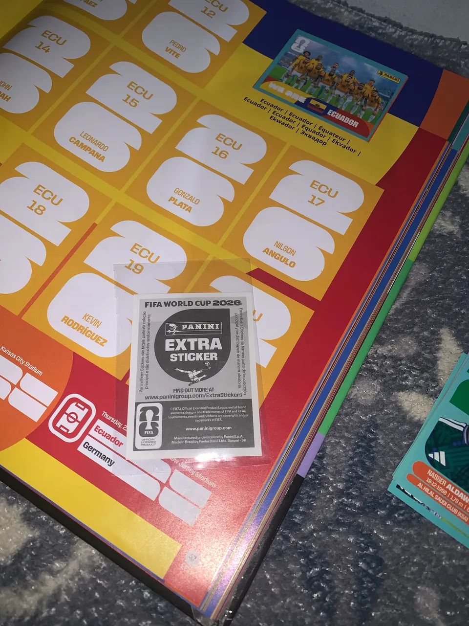 MOISÉS CAICEDO OURO (EXTRA STICKER)  - Foto 2