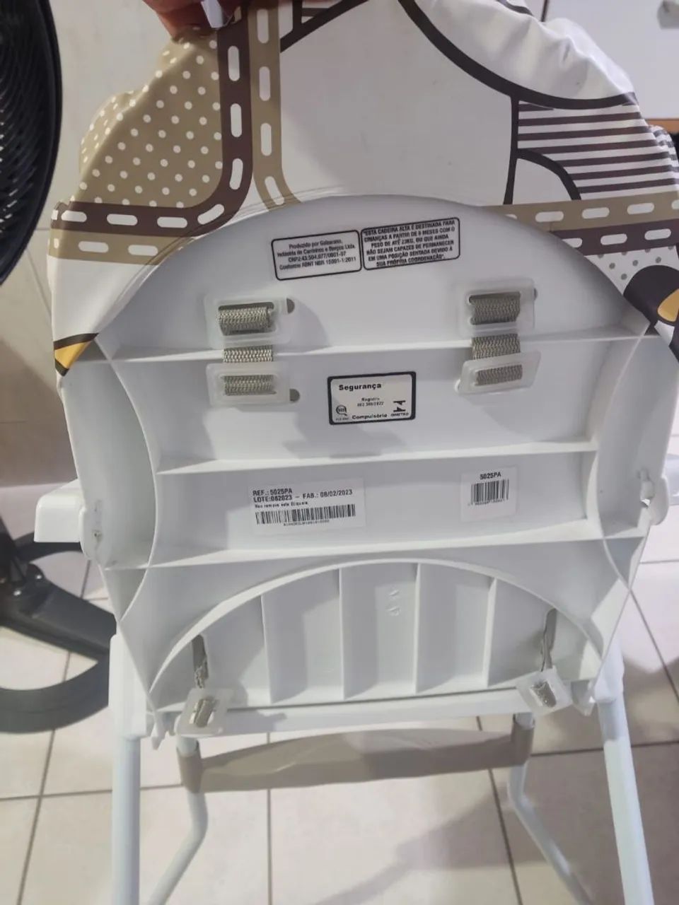 Cadeira de alimentação pra bebê