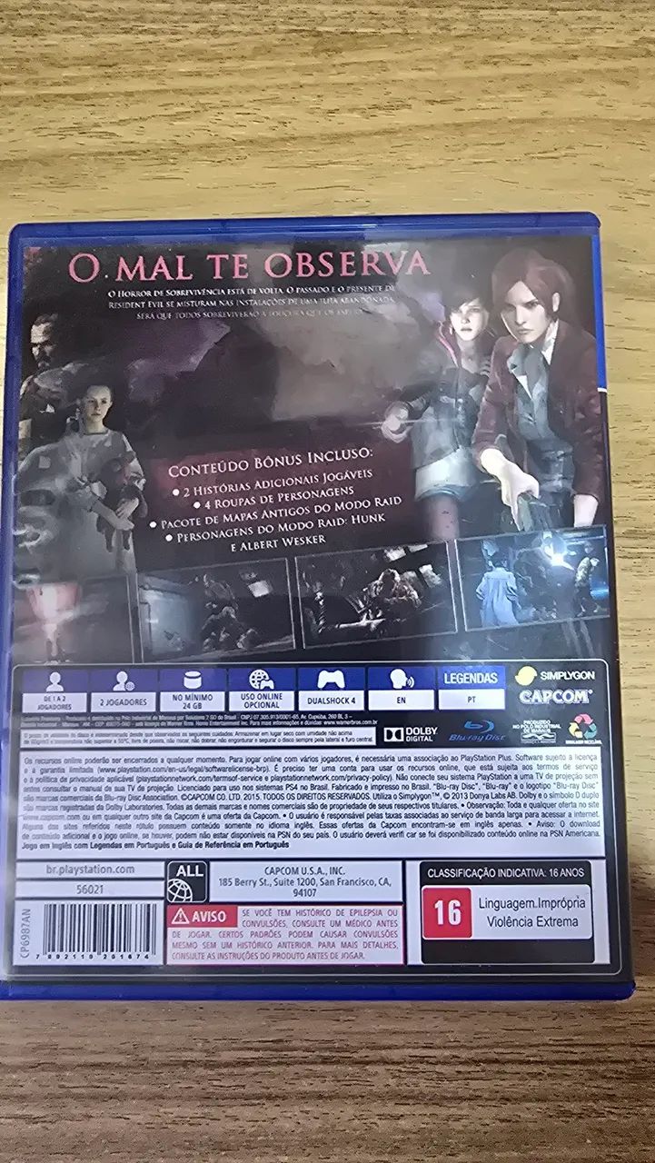 RESIDENT EVIL REVELATIONS 2 - PS4 - Foto 2