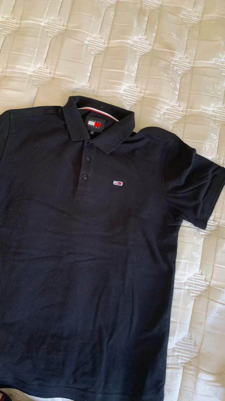 Polo preta Tommy  - Foto 3