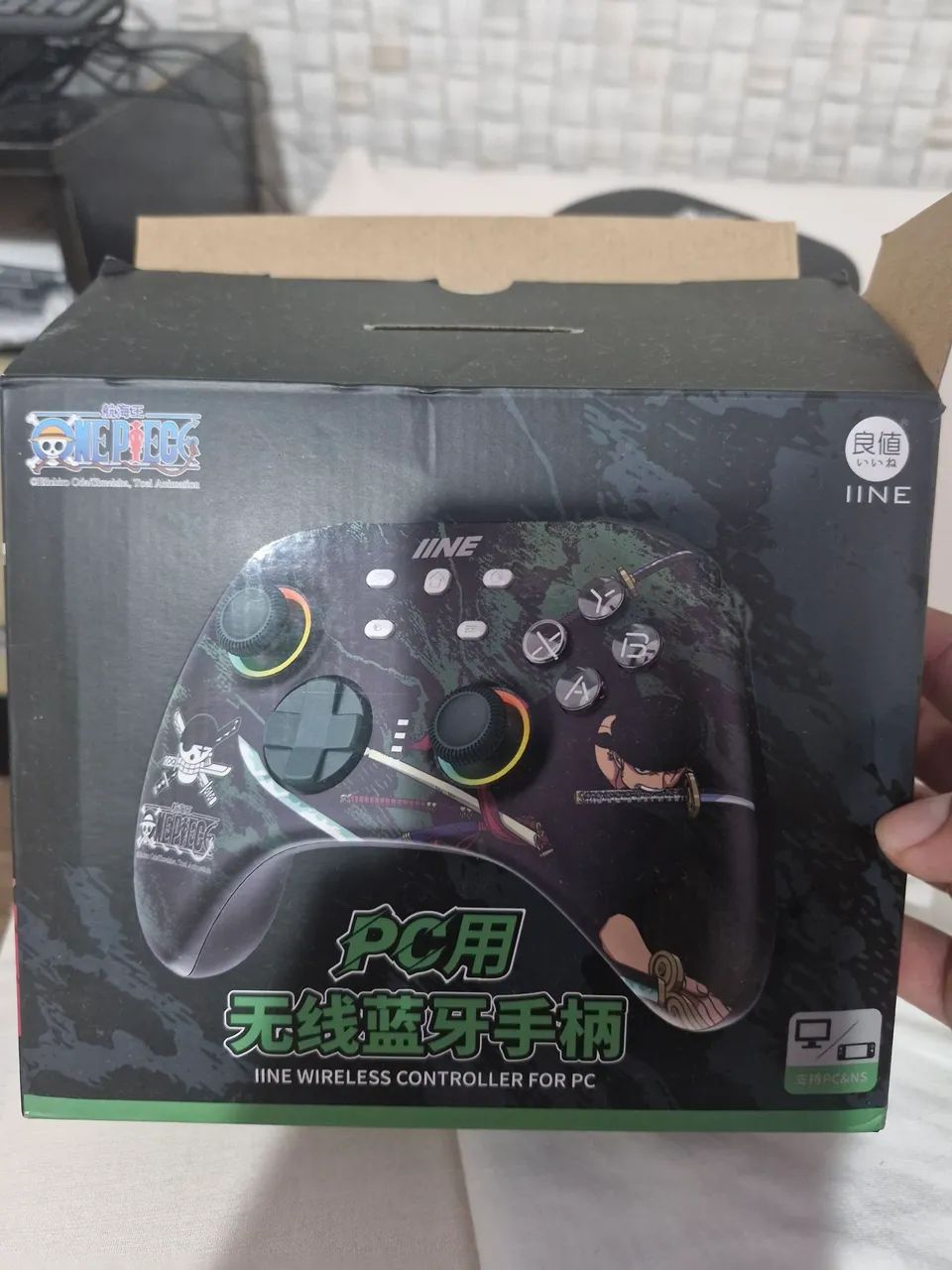 Controle IINE Premium Zoro (One Piece) - Esgotado nas Lojas - Novo - Foto 3