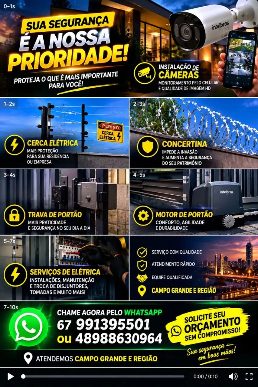 instalação e manutenção 