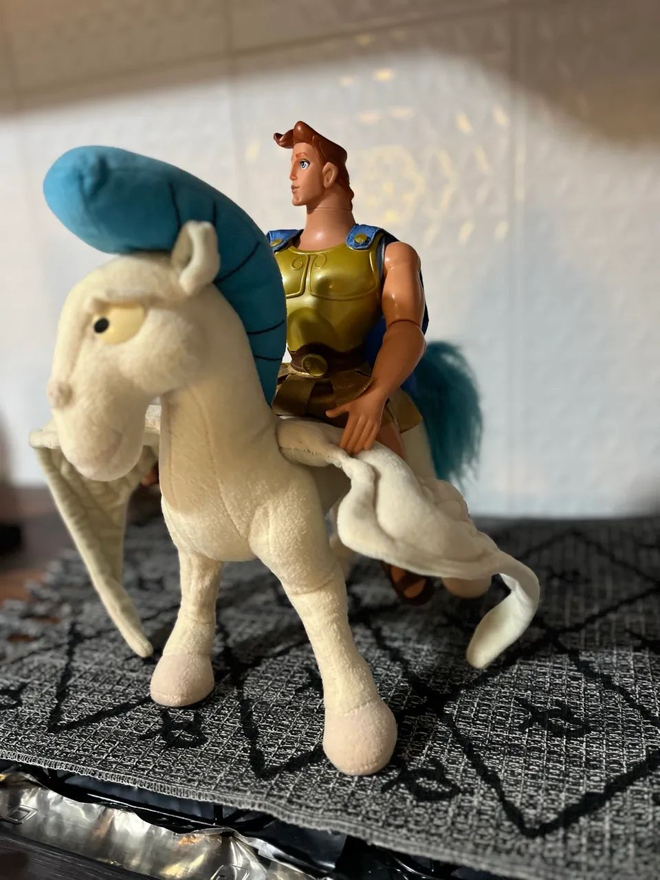 Hércules e pegassus Disney bonecos  - Foto 4