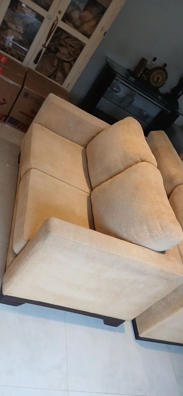 Sofá  Velutex de dois lugares - Foto 3
