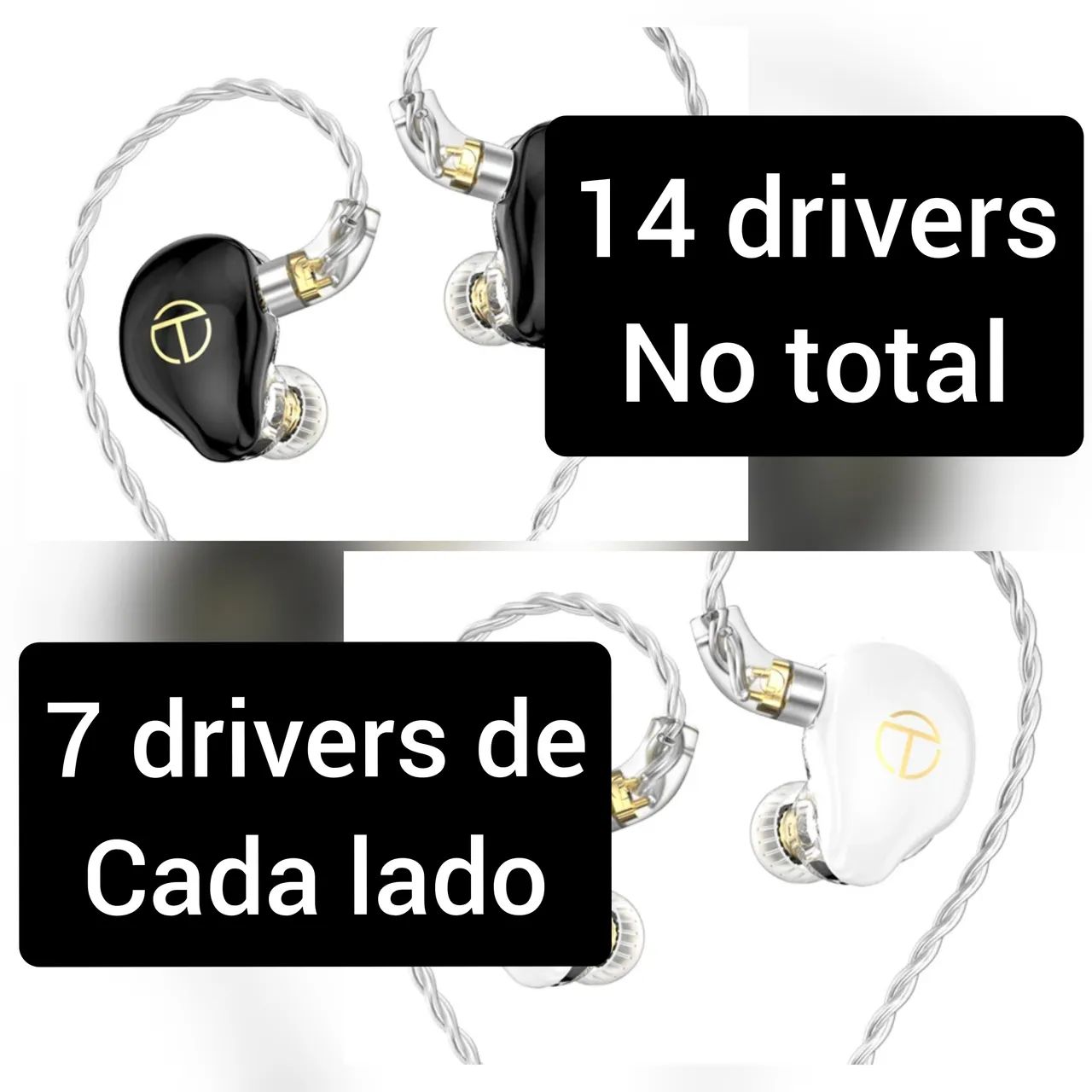 Fone Profissional TRN St7 - grátis bag - Lacrado!