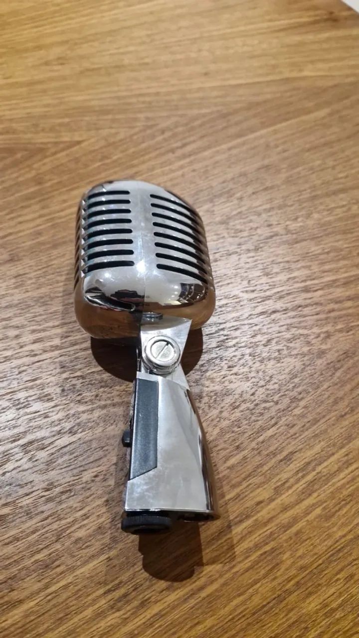 Microfone Retrô Pyle Pro PDMIC42SL - Muito Novo  - Foto 4