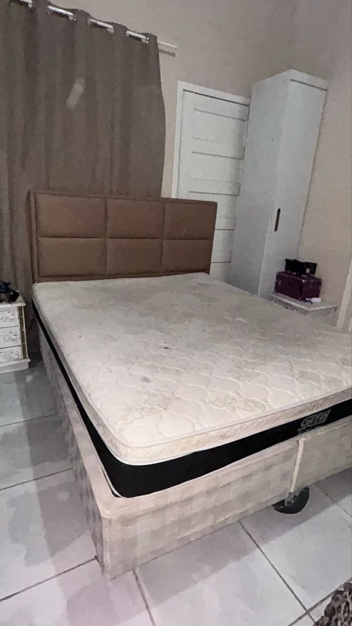 Cama com cabeceira NÃO ENTREGO  - Foto 5