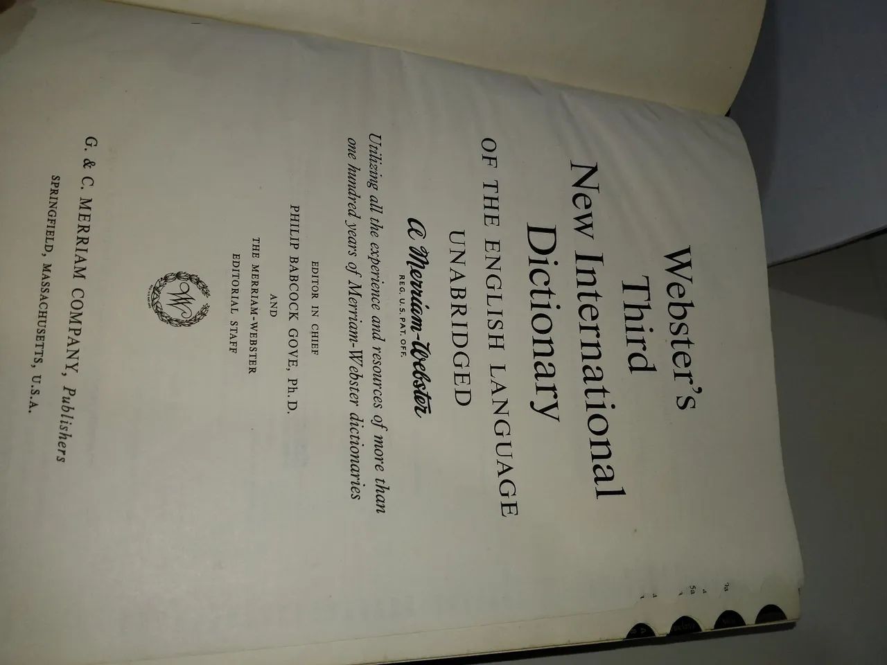 Livro: websites third new internacional dictionary - Foto 2