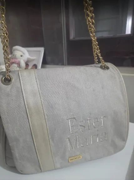 Bolsa maternidade - com nome ESTER MARIA 