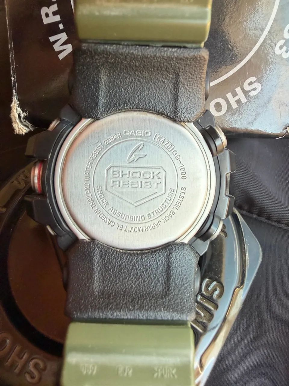 Casio G-Shock Mudmaster GG-1000-1A3 (Army Green) - Foto 4