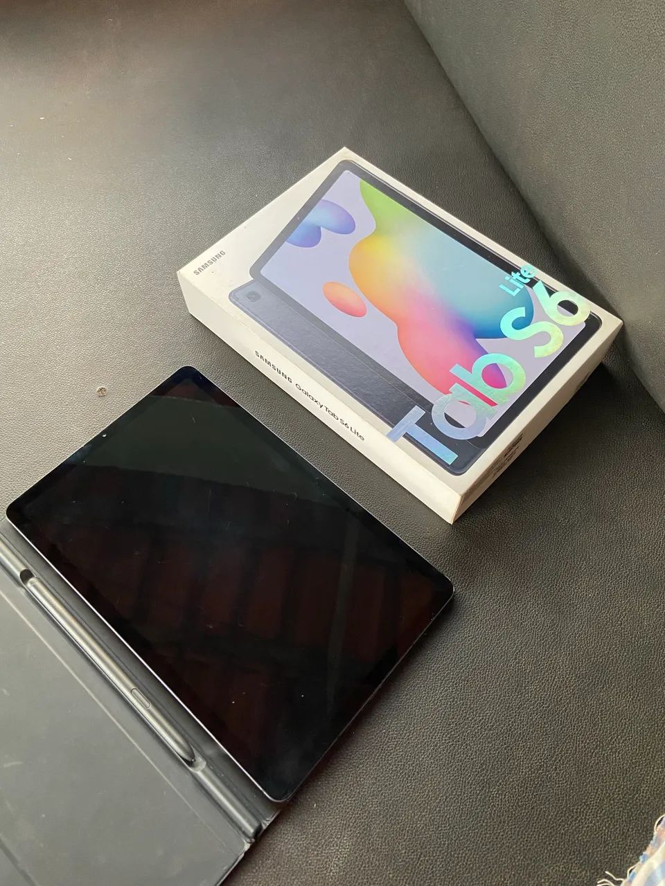 Galaxy Tab S6 Lite P615 64GB com S Pen + Capa + Caixa Original - Foto 2