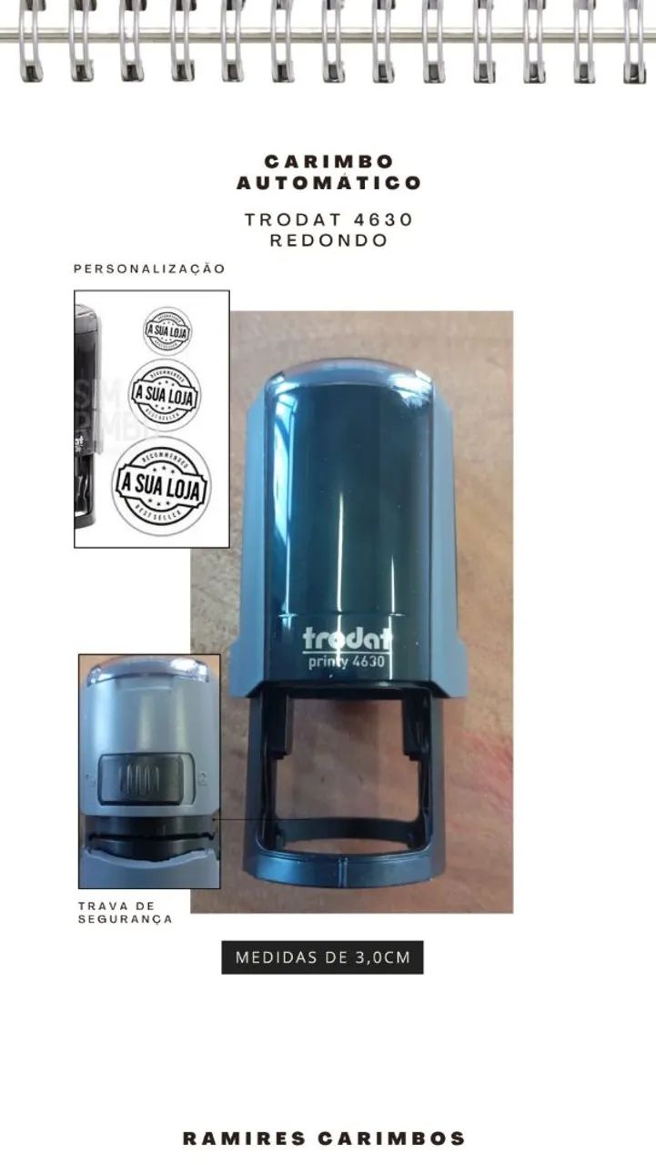 Carimbos automáticos - Foto 4