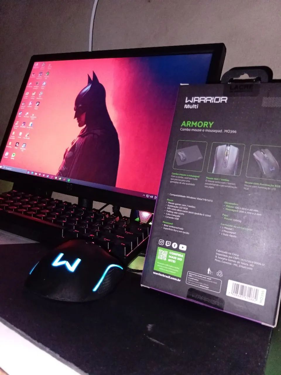 KIT MOUSE e MOUSEPAD