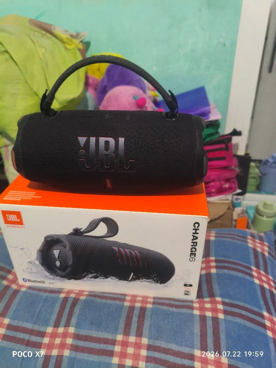 Caixinha de som JBL original charge 6