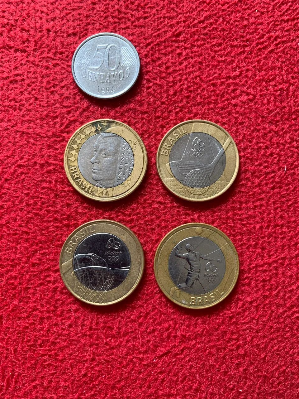 Moedas antigas 