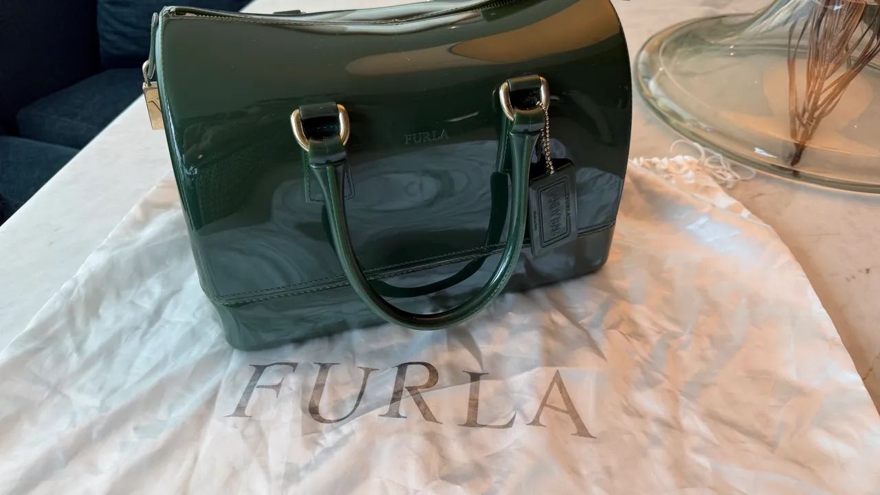 Bolsa Furla Candy Bag Original Verde