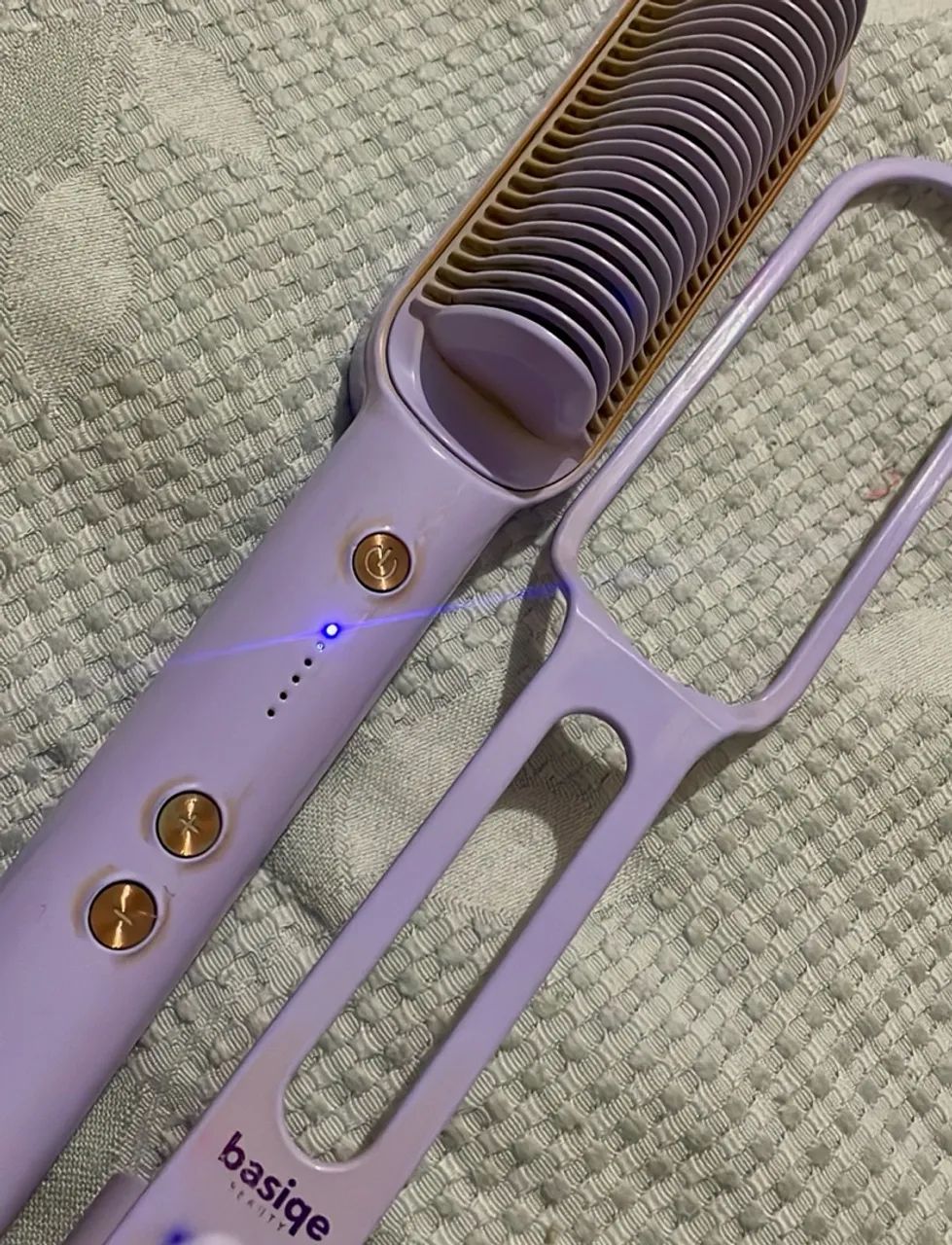 Escova alisadora Basiqe Sleek Gold Plus