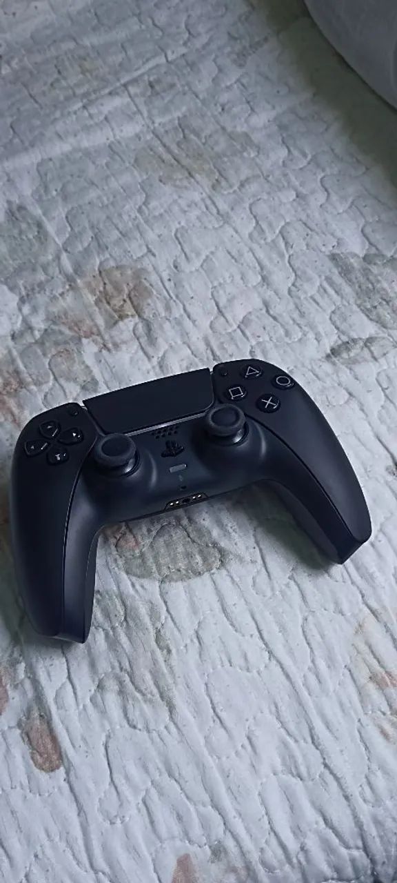 Controle Ps5 Preto (com garantia) - Foto 2