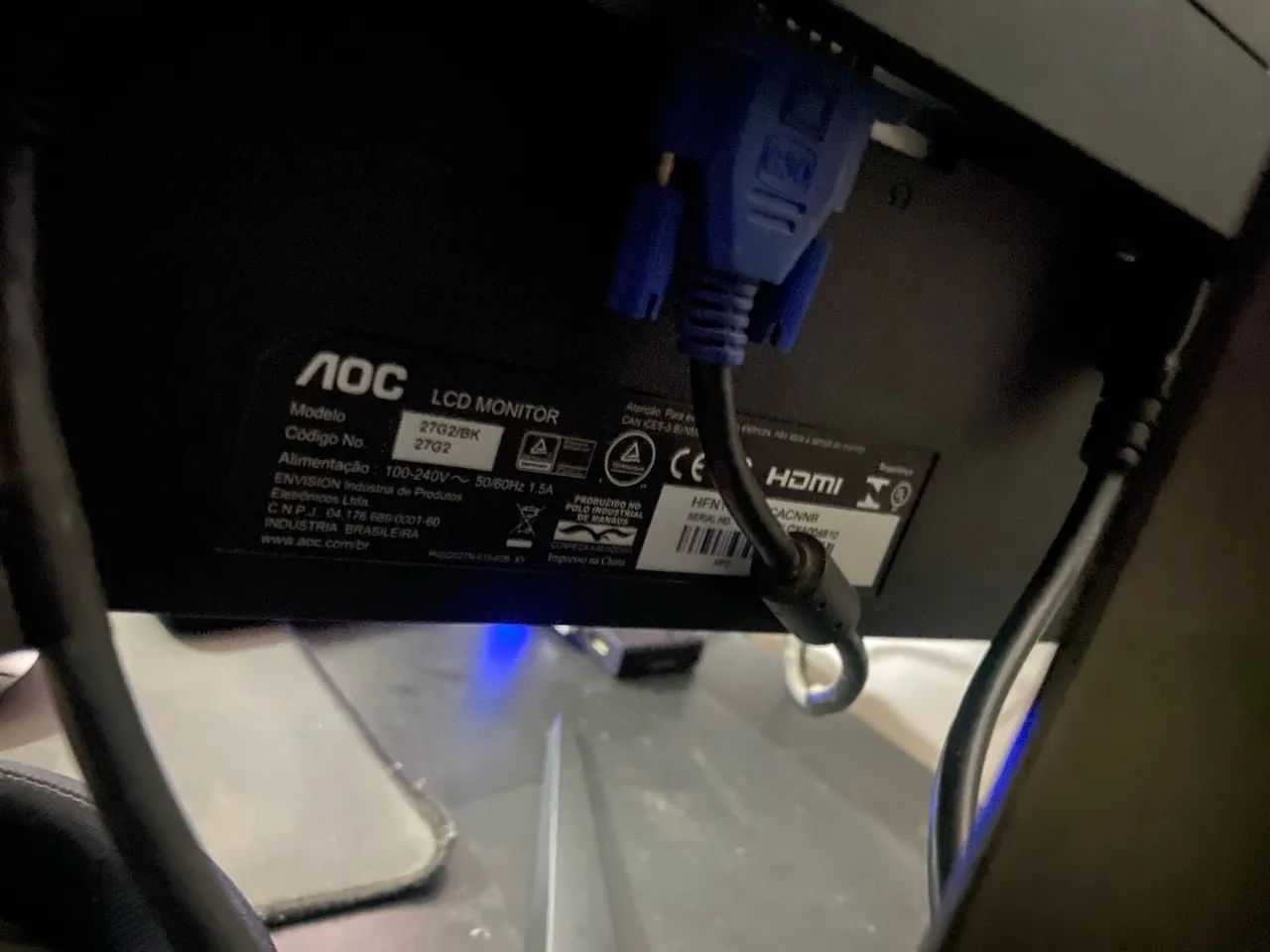 Monitor Gamer Aoc 27? 165Hz - Foto 3